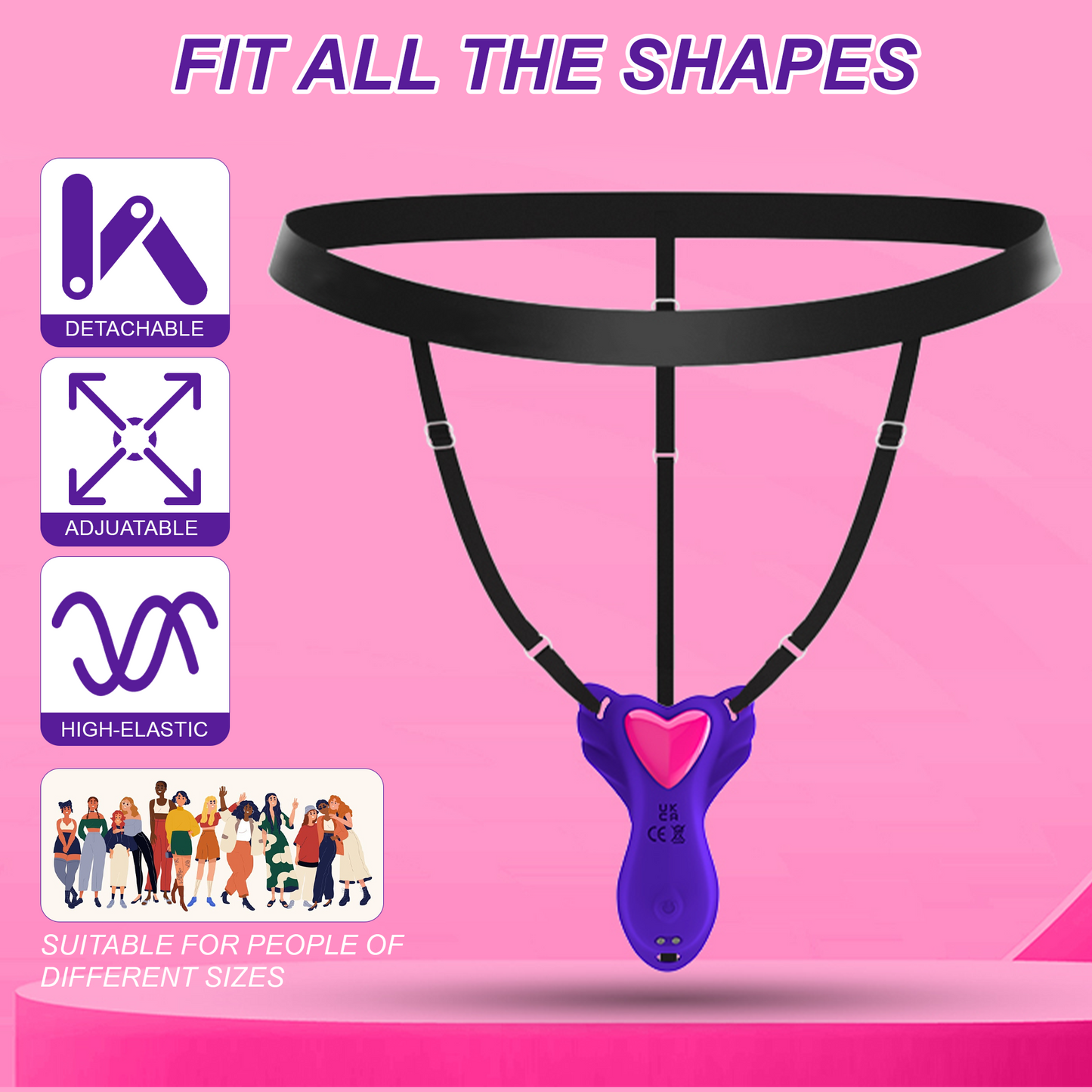 Panty Wearable Vibrator Insert Womens Sex Toys with 9 Vibrations, APP Control Adult Sex Toys for Couples Vibrater, G Spot Butterfly Vibrators Female Sex Toy Sexual Pleasure Tools for Women