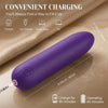 CENTEREL Classic Vibrator 1 Button 10 Functions Water-Resistant Motor Adult Sex Toy-Purple