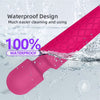 Wand Massager Vibrator with 8 Speeds & 20 Vibration Modes, Personal Massager Adult Sex Toys for Women-Pink