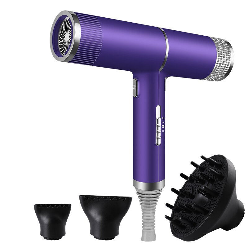 Professional Hair Dryer Infrared Negative Ionic Blow Dryer Hot&Cold Wind Salon Hair Styler Tool Hair Blower Electric Blow Drier