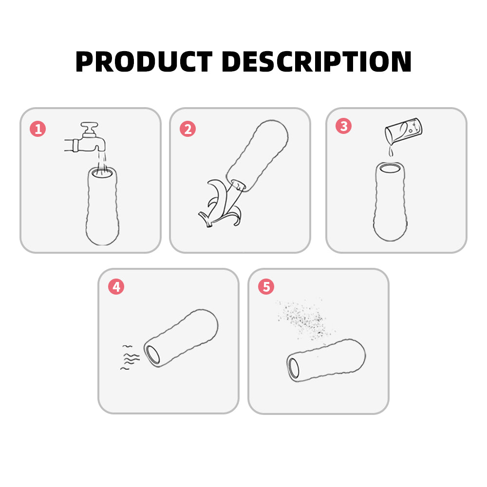 Centerel Manual Male Masturbators,Newly Masturbator Cup with Inner Ball,TPE Soft Massager Sex Toys for Men