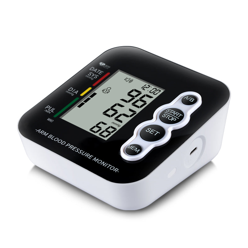 BDUN Blood Pressure Cuff, BP Machine with USB Cable and Battery, Pulse Rate Monitor for Home Use