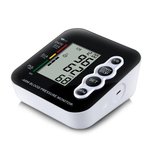 BDUN Blood Pressure Cuff, BP Machine with USB Cable and Battery, Pulse Rate Monitor for Home Use