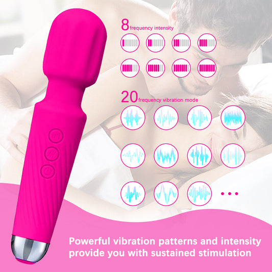 Centerel Wand Massager with 20 Modes 8 Vibration Personal Body Massager