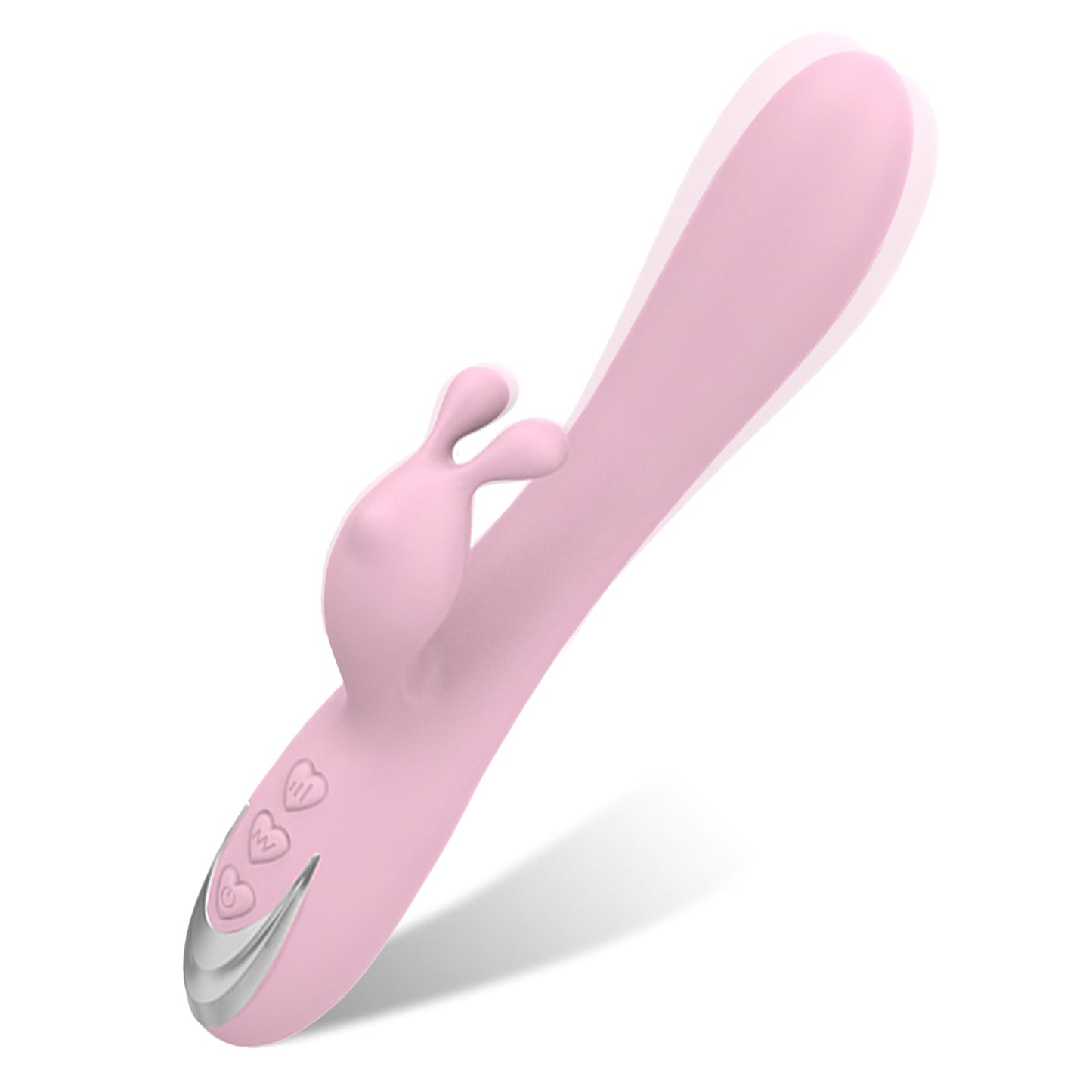 Centerel Rabbit Vibrator Sex Toys with 10 Powerful Vibrations Dual Motors,G Spot Stimulator Vibrator Adult Toys for Women-Pink