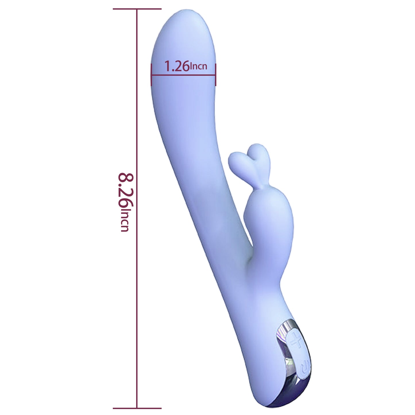 Sex Toys Rabbit Vibrator,Centerel G Spot Stimulation Vibrator with 10 Powerful Vibrations Dual Motor Adult Sex Toys for Women-Light Purple