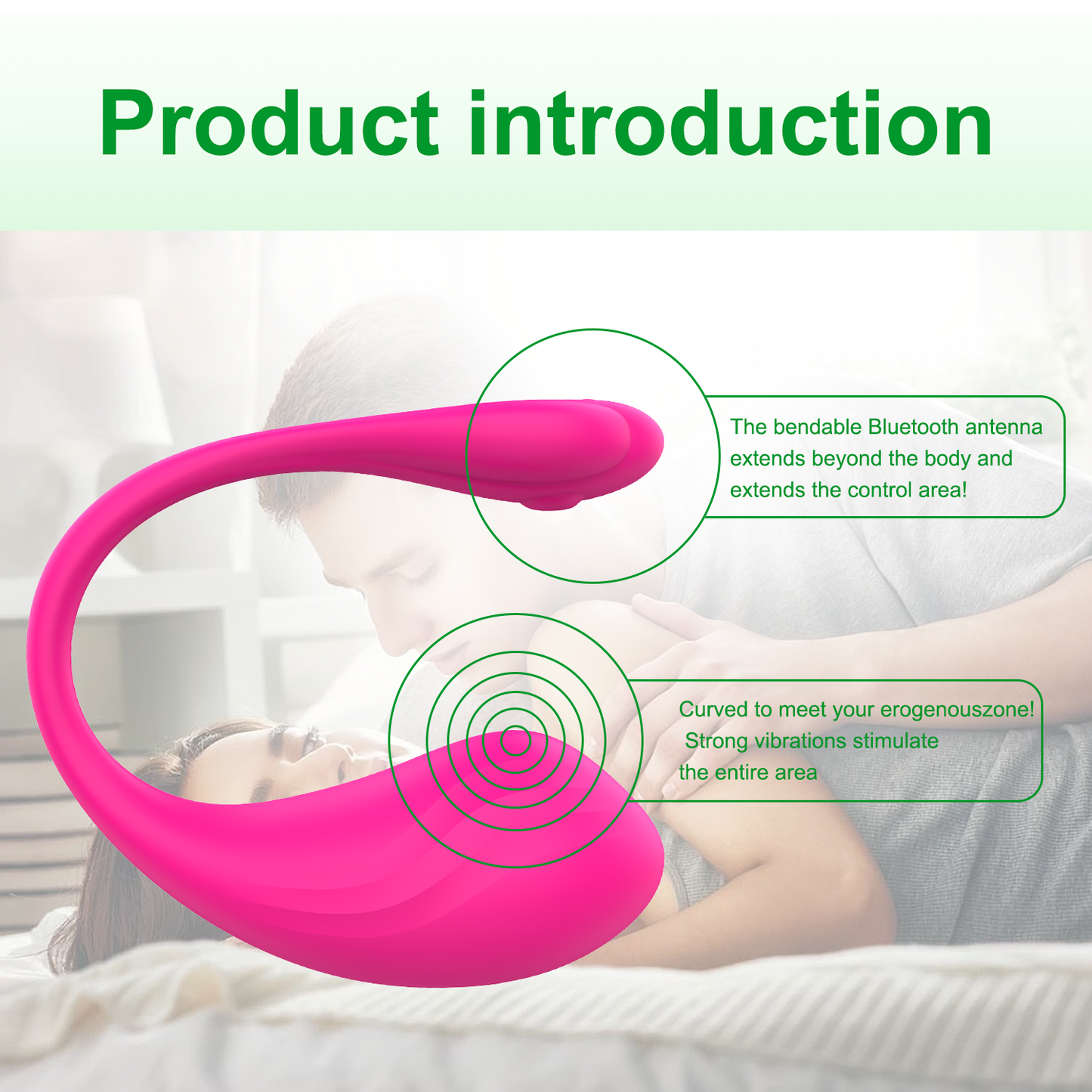 Vibrator with Remote Control for Women, G-Spot Stimulation Adult Sex Partner Toys