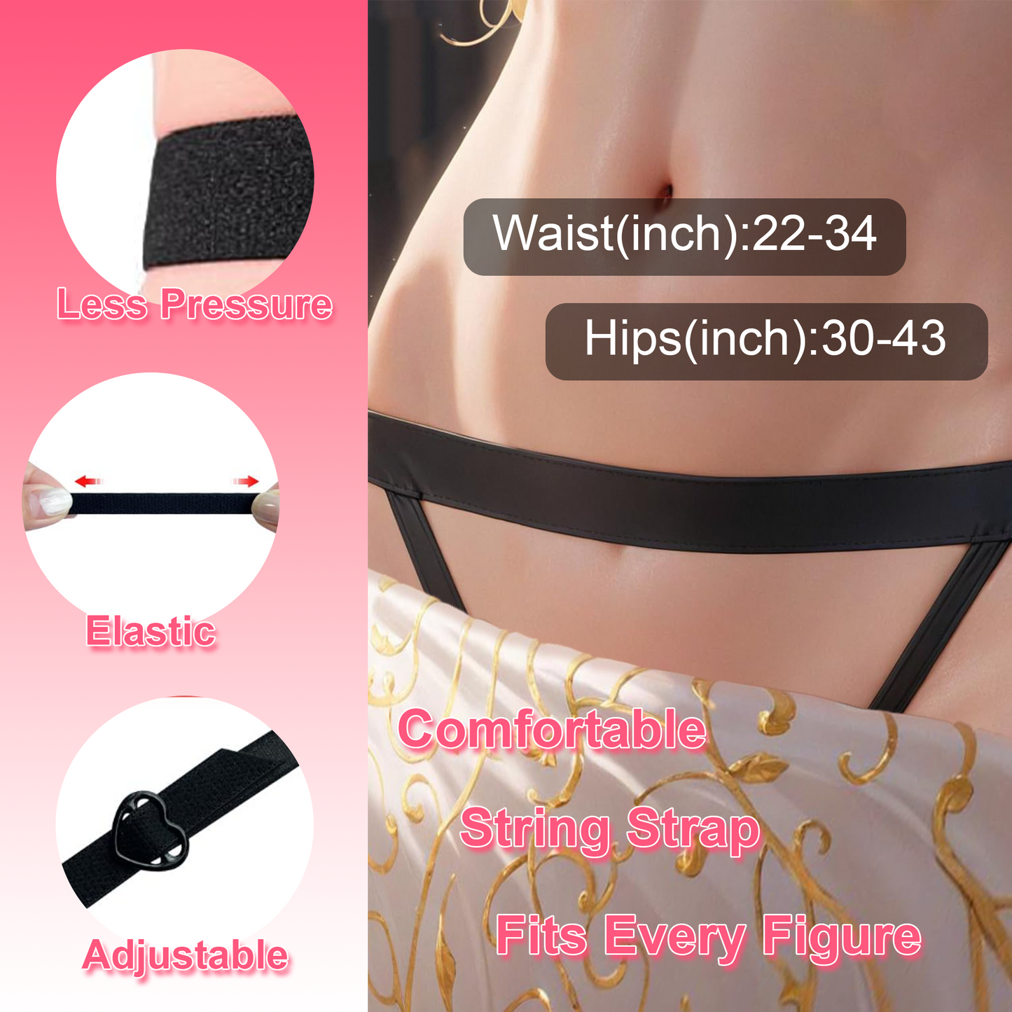 Adult Sex Toys Wearable Panty Vibrator,Female Sex Toy with 9 Vibration Modes