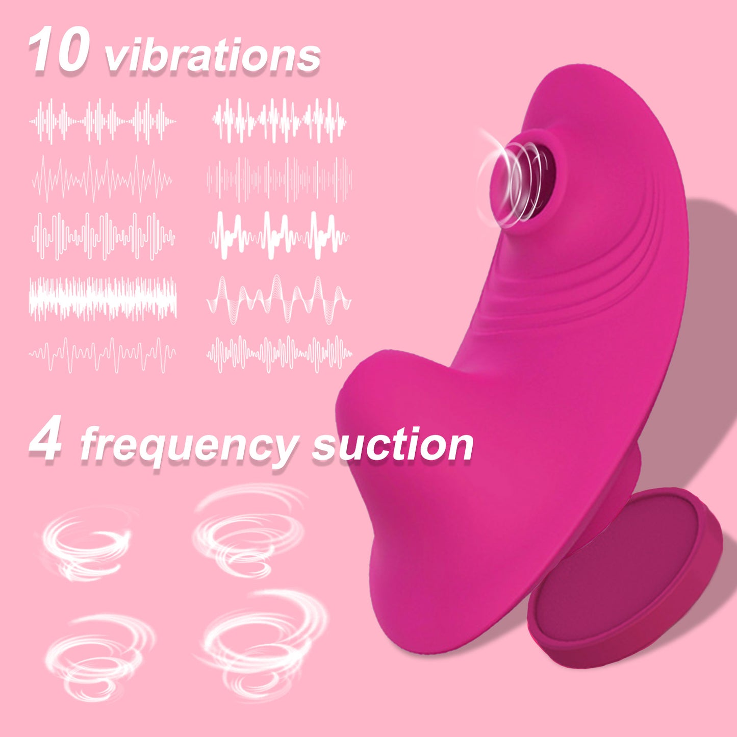 Centerel Remote Control Vibrator Wearable Panty Vibrators G Spot Stimulator with 10 Vibration Modes Adult Sex Toys for Women