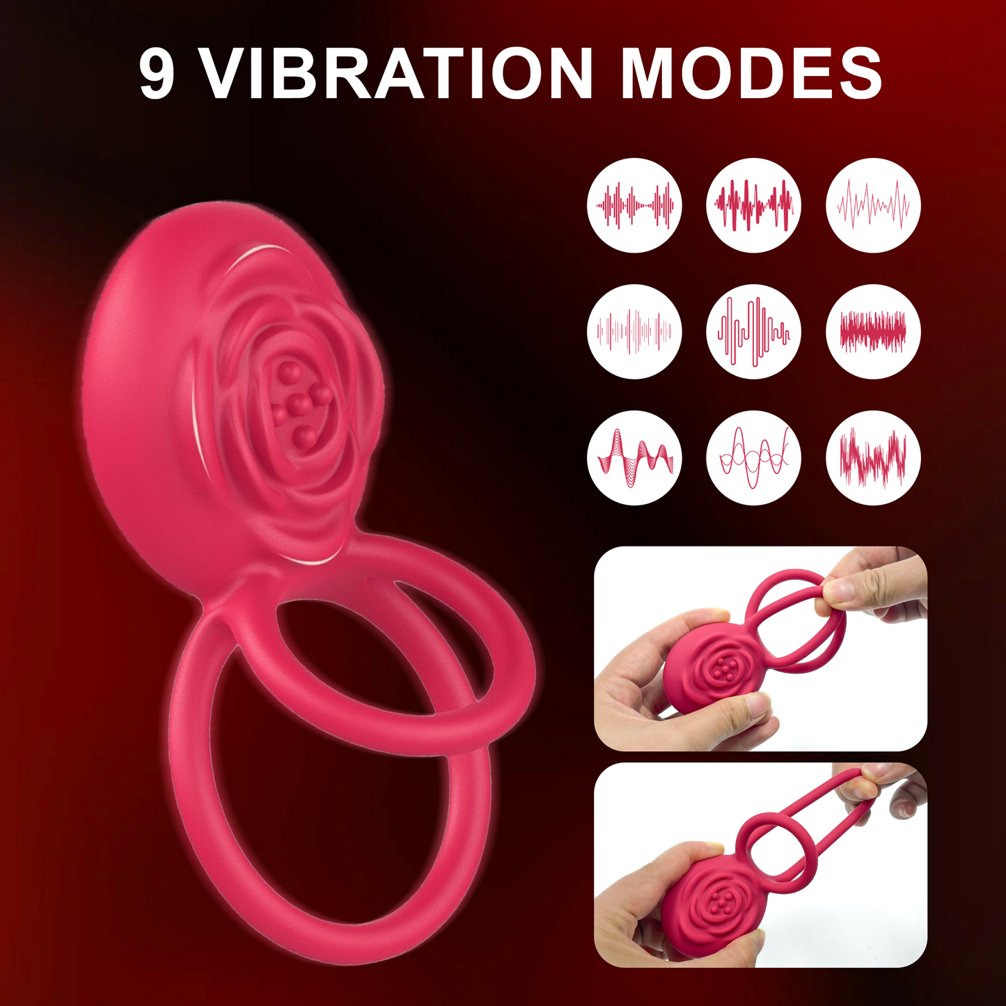 Adult Sex Toys Wearable Panty Vibrator,Female Sex Toy with 9 Vibration Modes Couple Sex Toy with APP & Remote Control Vibrators