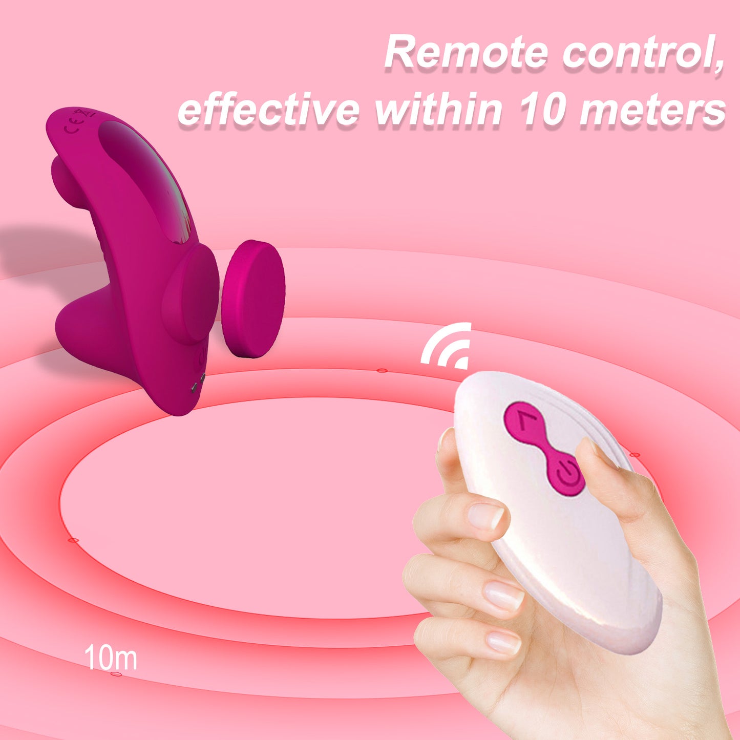 Centerel Remote Control Vibrator Wearable Panty Vibrators G Spot Stimulator with 10 Vibration Modes Adult Sex Toys for Women