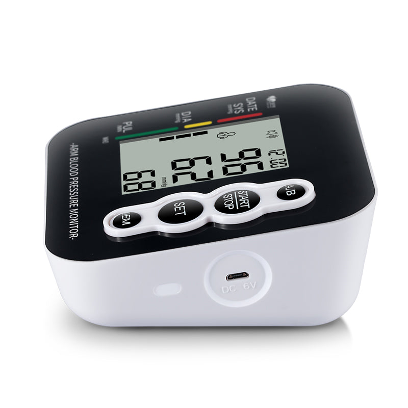 BDUN Blood Pressure Cuff, BP Machine with USB Cable and Battery, Pulse Rate Monitor for Home Use