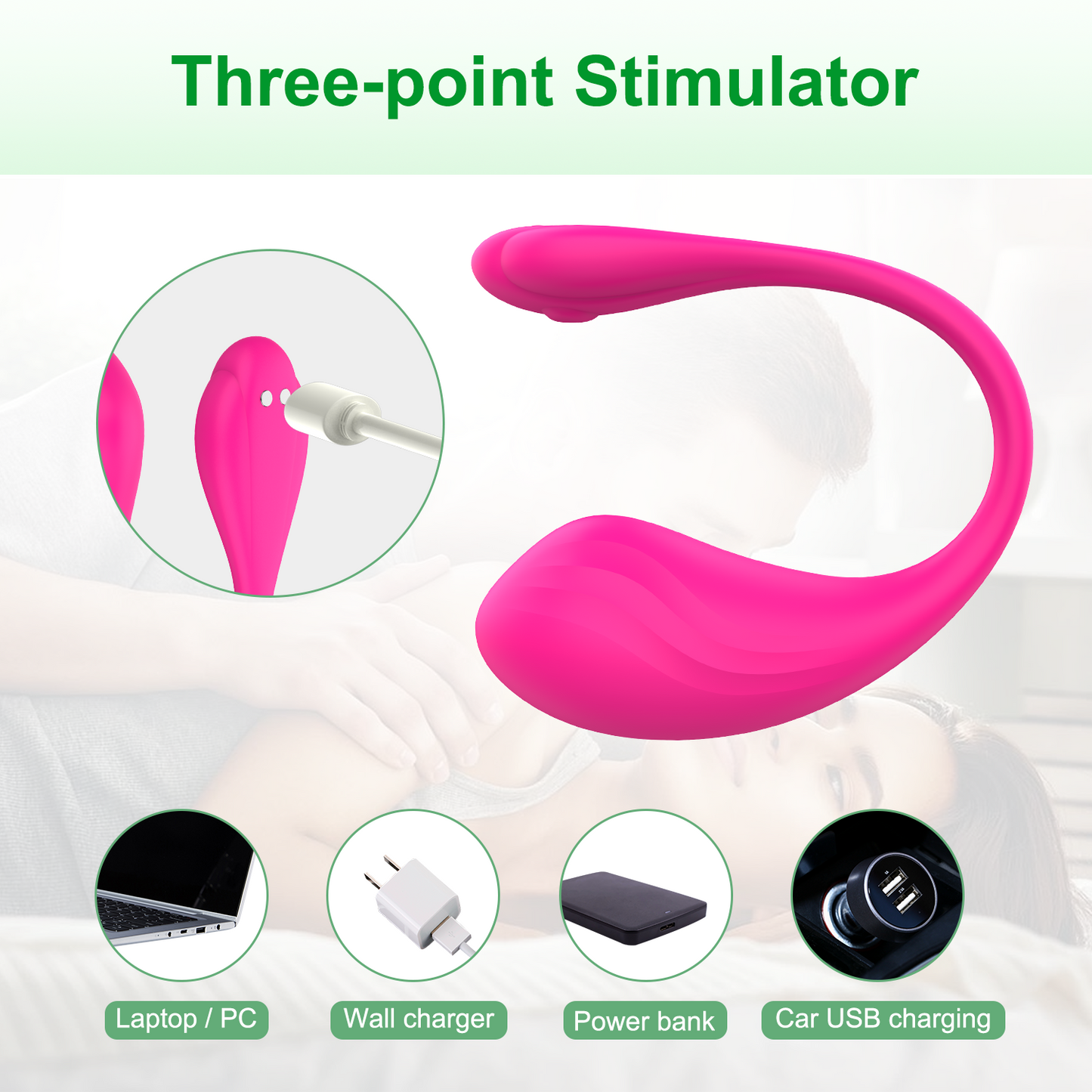 Vibrator with Remote Control for Women, G-Spot Stimulation Adult Sex Partner Toys