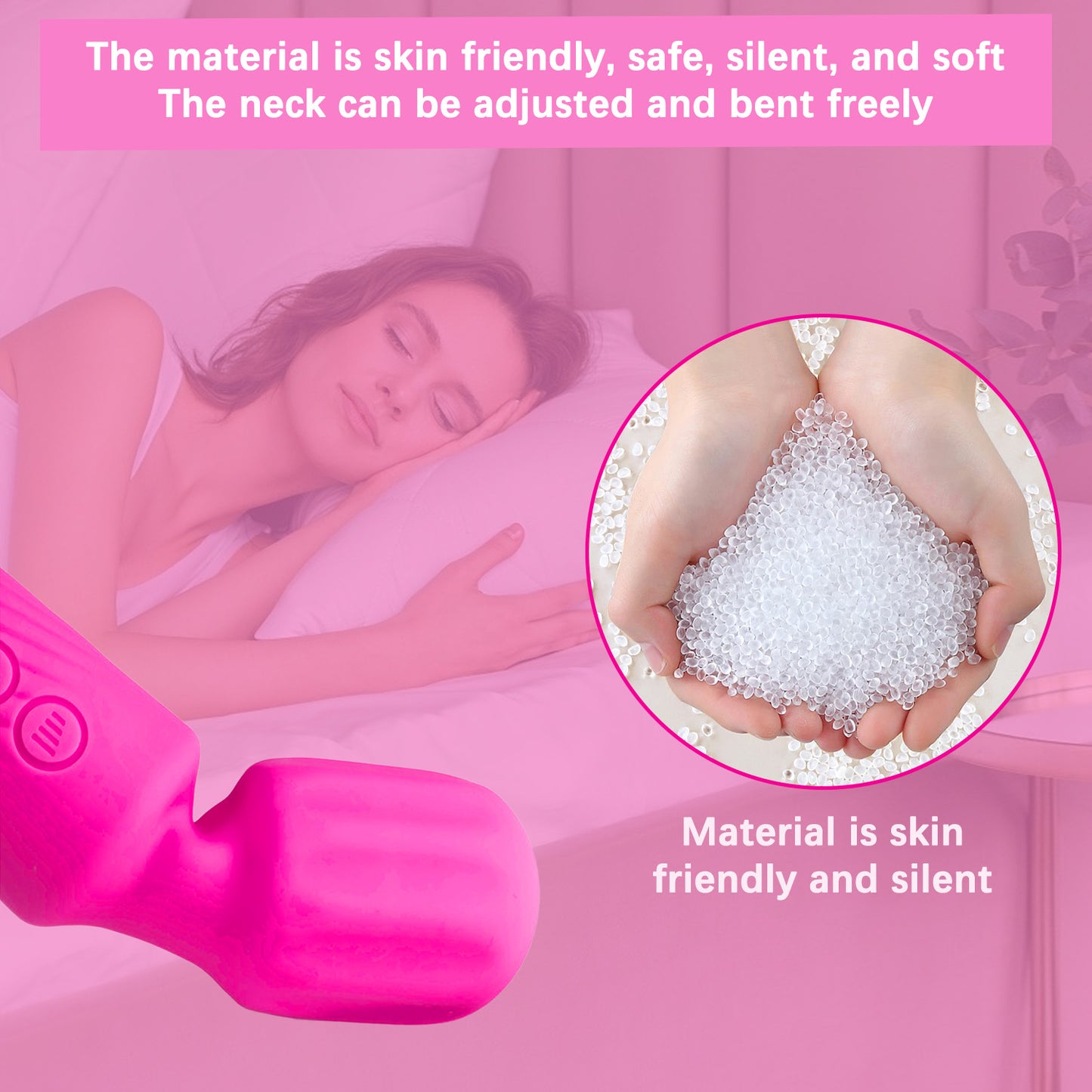 Centerel Wand Massager with 20 Modes 8 Vibration Personal Body Massager