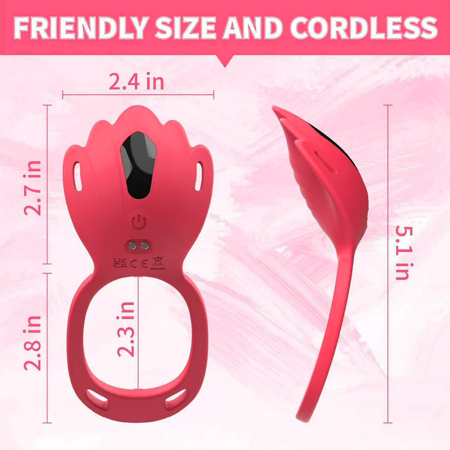 Adult Sex Toys Wearable Panty Vibrator,Female Sex Toy with 9 Vibration Modes