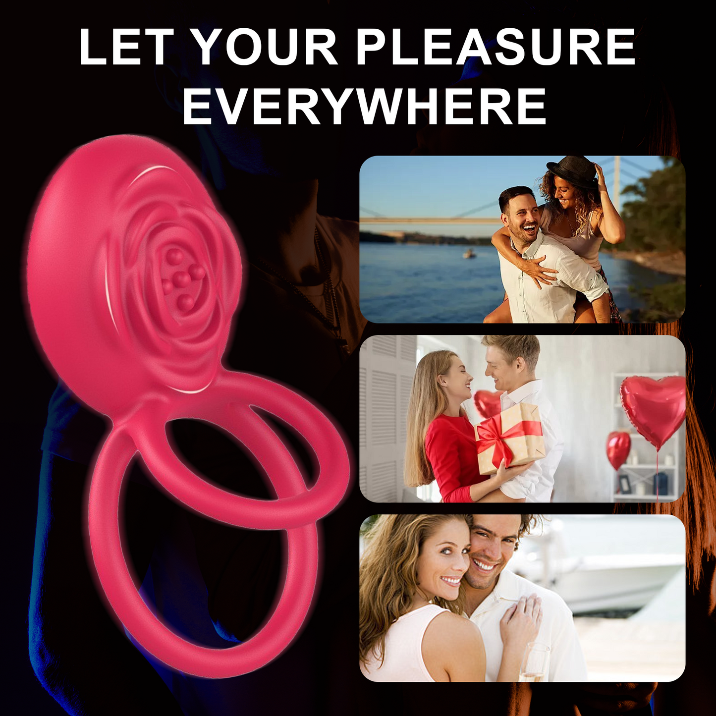 Adult Sex Toys Wearable Panty Vibrator,Female Sex Toy with 9 Vibration Modes Couple Sex Toy with APP & Remote Control Vibrators