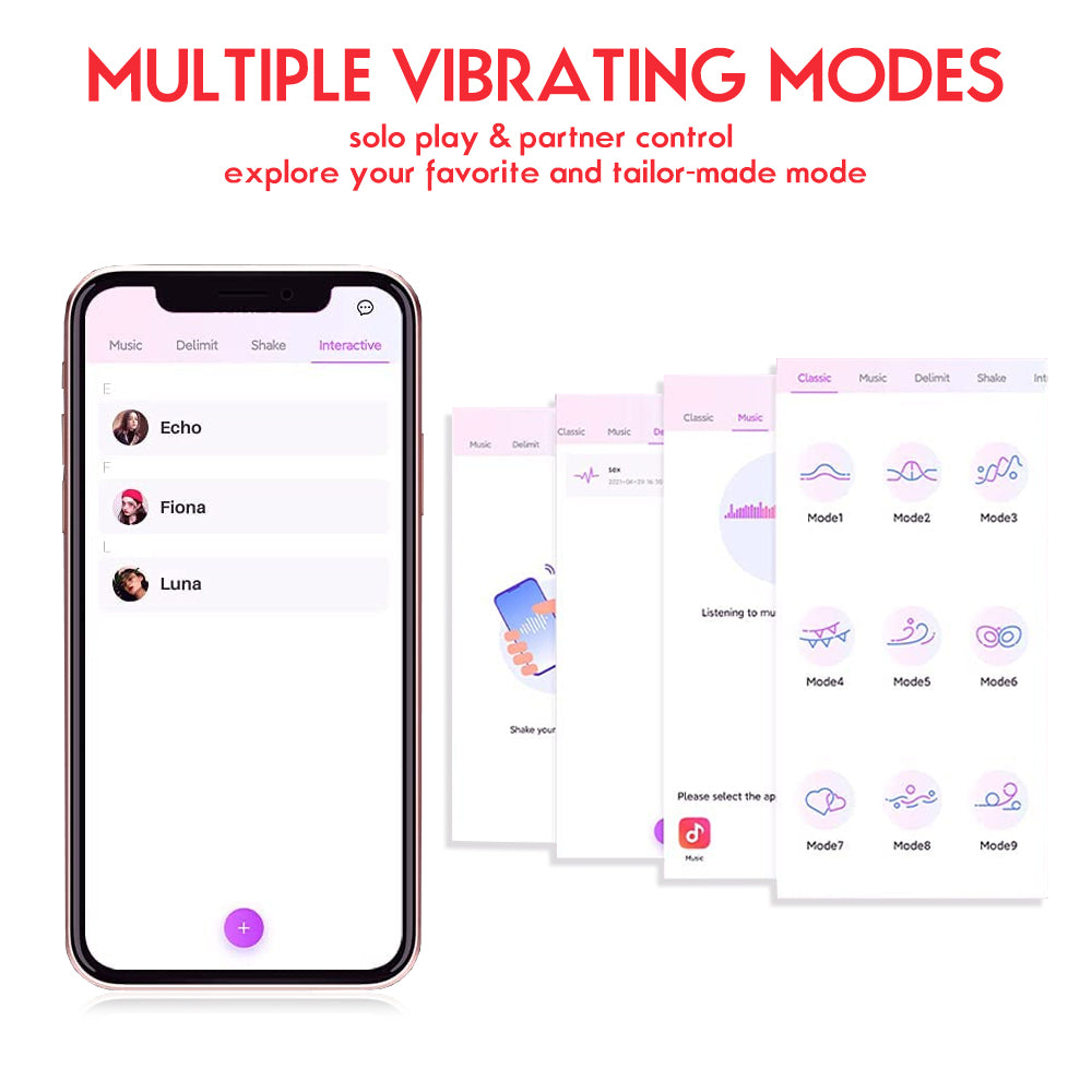 Centerel Vibrator with App&Remote Control,Wearable Panty Vibrator G Spot Vibrator with 10 Modes Adult Sex Toys