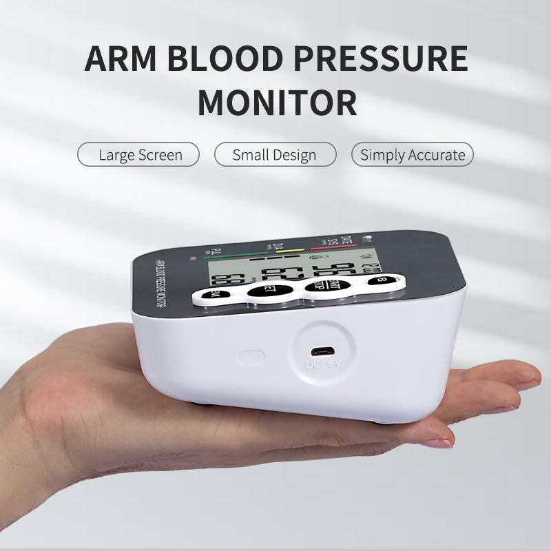 BDUN Blood Pressure Cuff, BP Machine with USB Cable and Battery, Pulse Rate Monitor for Home Use
