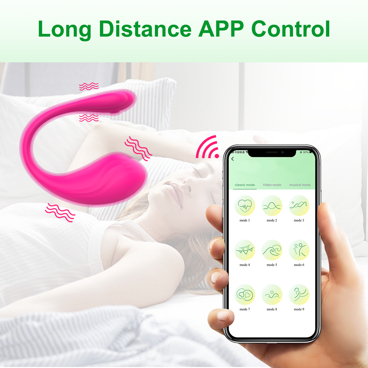 Vibrator with Remote Control for Women, G-Spot Stimulation Adult Sex Partner Toys