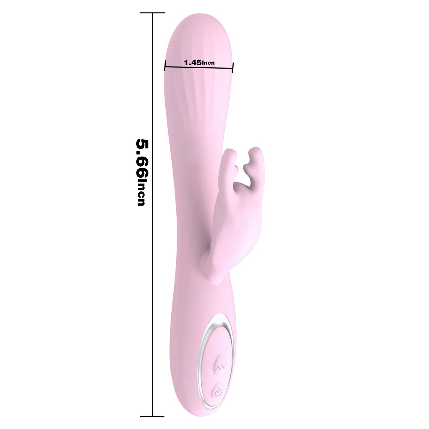 Centerel Rabbit Vibrator with 10 Powerful Vibrations, G Spot Vibrator Sex Toys for Women, Pink