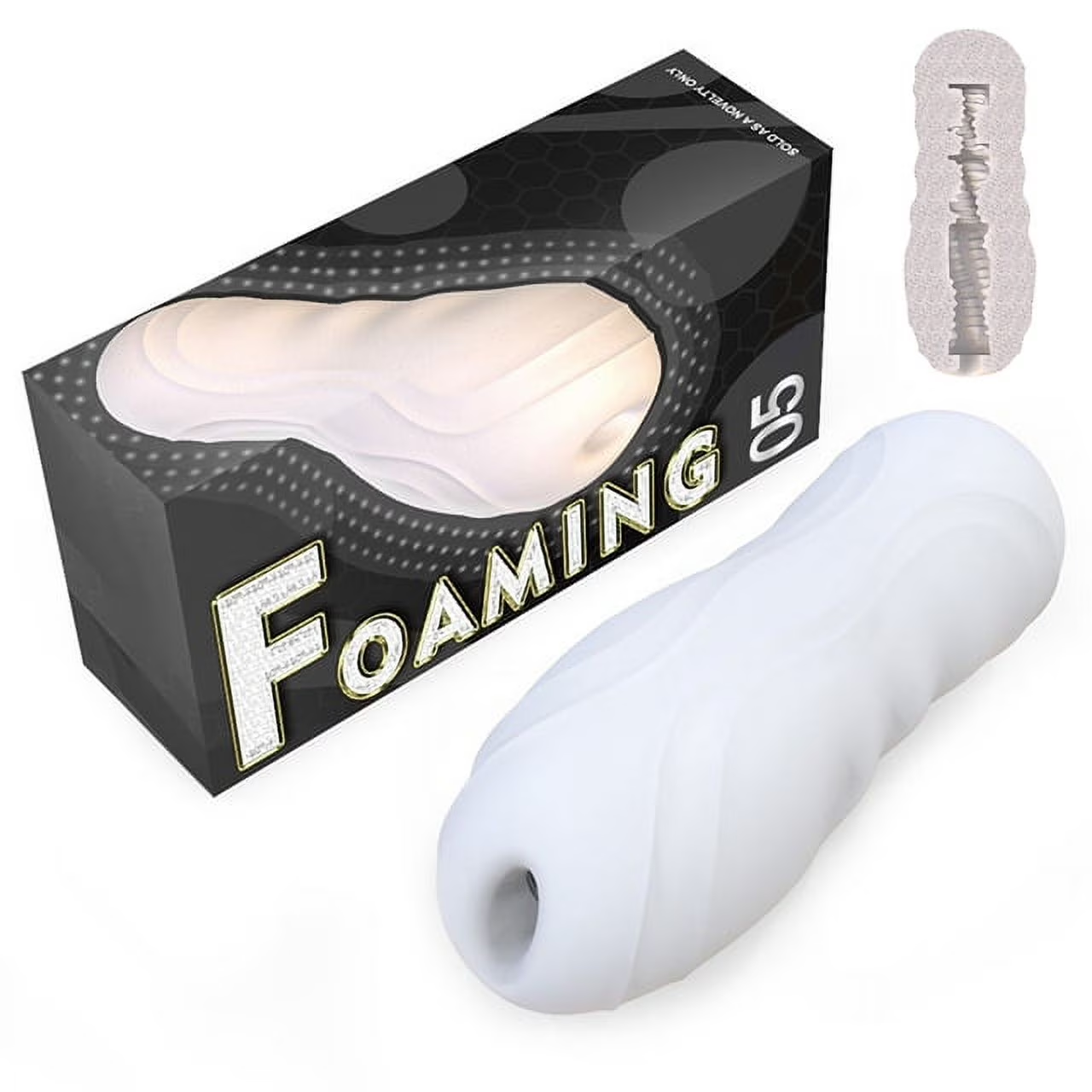 Male Masturbators Cup Bulge Texture Tunnel Male Masturbators, Aerodynamic Design Manual Telescopic Male Masturbators Sex Toys Adult Toys for Men