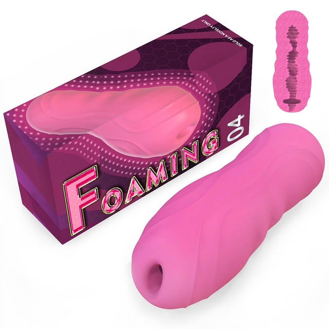 Male Masturbators Cup Bulge Texture Tunnel Male Masturbators, Aerodynamic Design Manual Telescopic Male Masturbators Sex Toys Adult Toys for Men