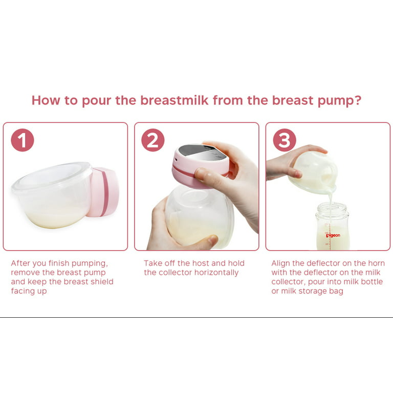Portable Breast Pump Hands Free - Electric Wearable Yadala Breast Pump with 3 Mode & 9 Levels Low Noise & Painless with Massage 24mm