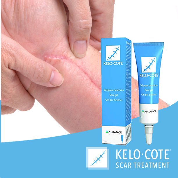 3Pack Powerful Kelo Cote Topical Advanced Formula Scar Gel Eliminate Scars - 15Gm by