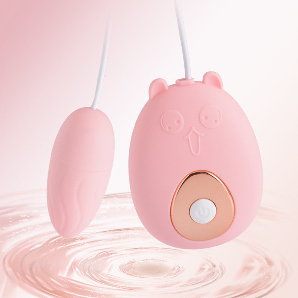 Centerel Bullet Vibrator Egg for Thrilling Internal Pleasure, Remote Control Ovular Egg Clitoral Stimulator for Couple Foreplay Waterproof Silicon