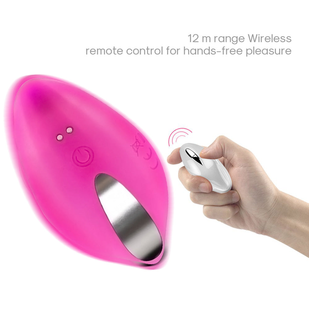 Wearable Panty Vibrator, Remote Control Clitoris G-Spot Stimulator, Adult Sex Toys for Women