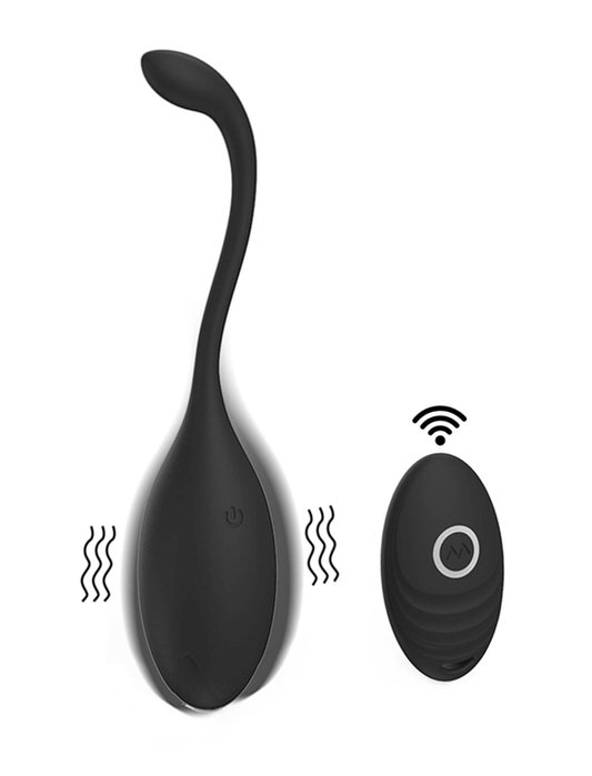 Vibrating Egg - Vibrators Wireless Remote Control Jump Egg Female Vaginal Stimulator Vibrators G-spot Massager Sex Toys for Women(Black)