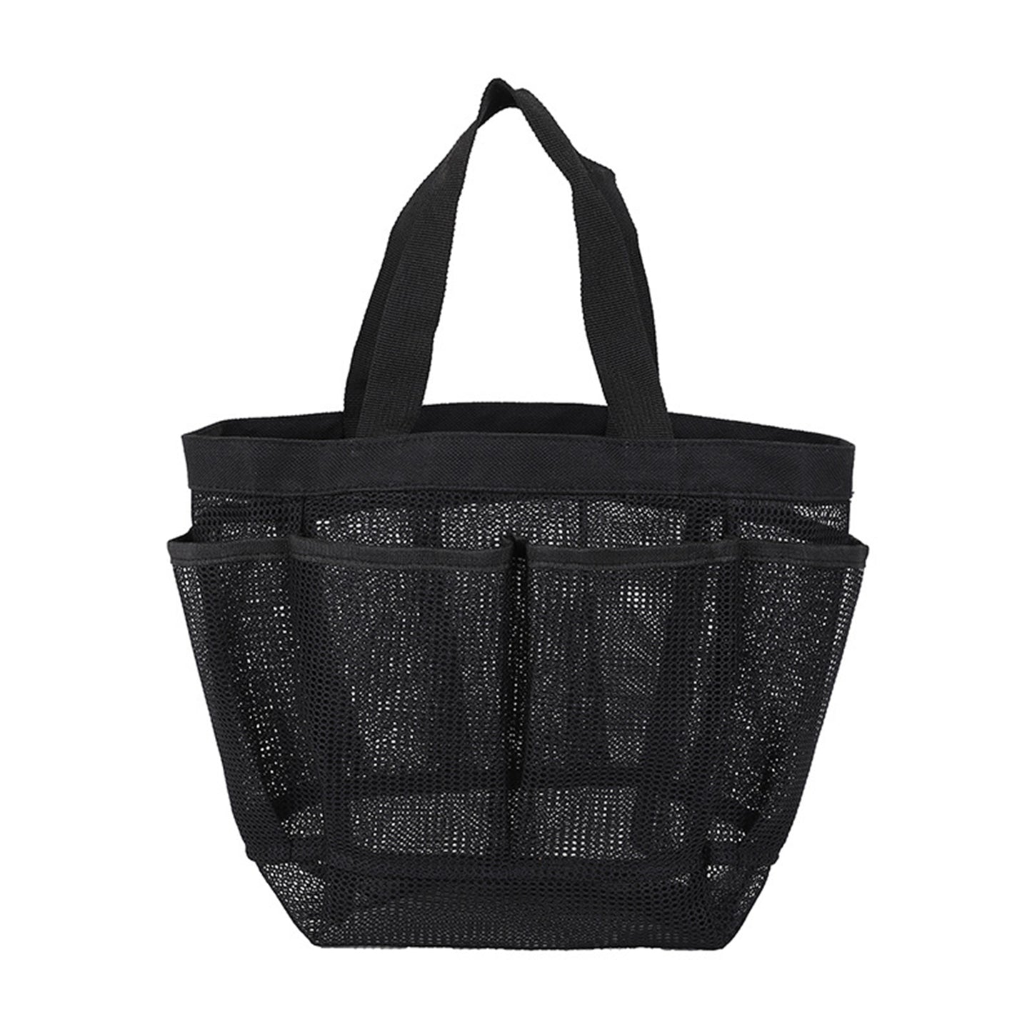 Mesh Shower Caddy Portable [Quick Dry] for College Dorm Large Bathroom Tote Bag Durable with 8 Pockets New
