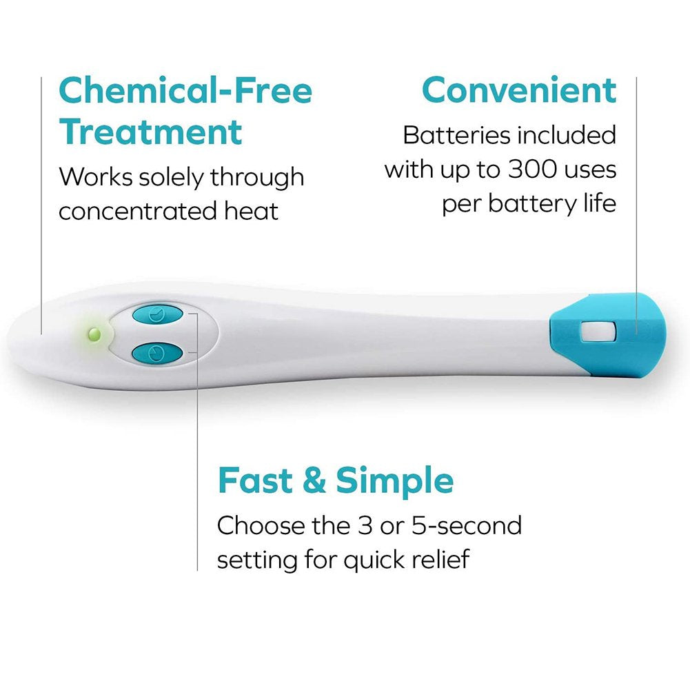 2 Pack Insect Sting and Bite Relief, Chemical-Free Treatment, Fast Symptom Relief, Reduce Pain & Itching, No Odor or Residue