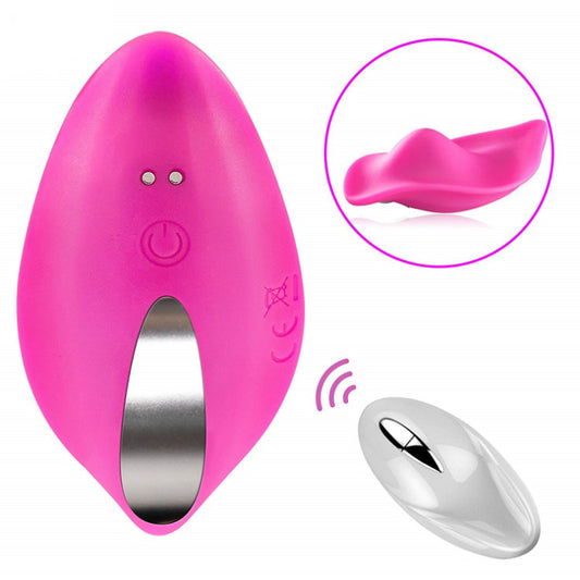 Wearable Panty Vibrator, Remote Control Clitoris G-Spot Stimulator, Adult Sex Toys for Women