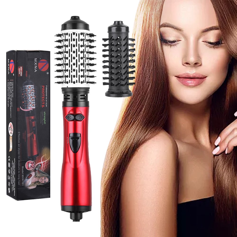 Hair Dryer Brush, Rotating Hot Air Brush, One-Step Hair Dryer And Volumizer, Ceramic Negative Ion Curling Straightening Brush