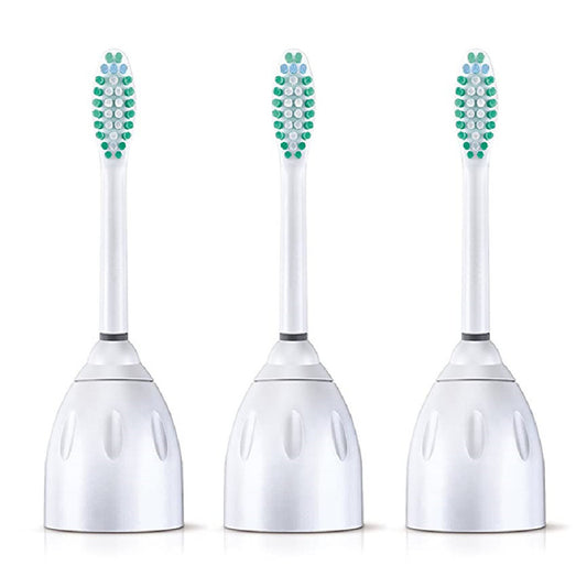 3 Sonic Replacement Brush Heads Compatible with Philips Sonicare E-series Elite, Essence, Advance, C