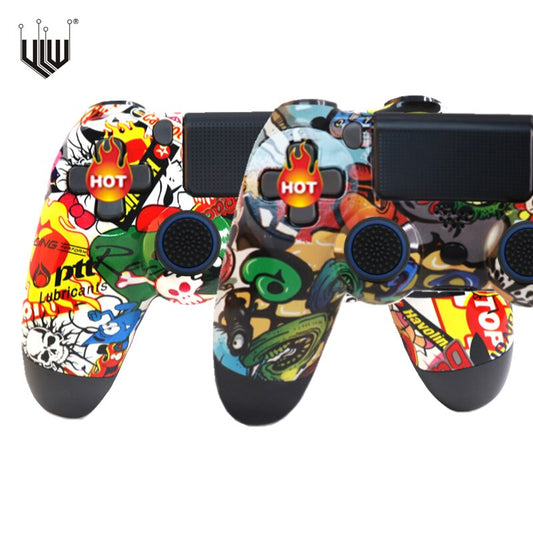 30Colors Bluetooth Double Vibration Controller For PS4 PS3 Wireless Gamepad Joystick For PS4 Game Console 6Axis Joypad Share Key