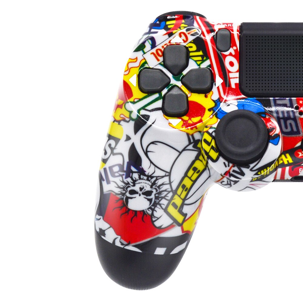 30Colors Bluetooth Double Vibration Controller For PS4 PS3 Wireless Gamepad Joystick For PS4 Game Console 6Axis Joypad Share Key