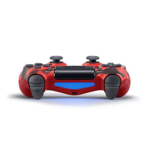 PYMENA Wireless Game Controller Compatible with PS4/ Slim/Pro, with Upgraded Joystick - Red Camo