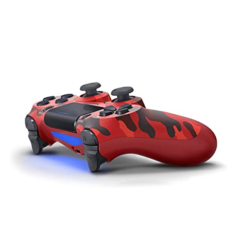 PYMENA Wireless Game Controller Compatible with PS4/ Slim/Pro, with Upgraded Joystick - Red Camo