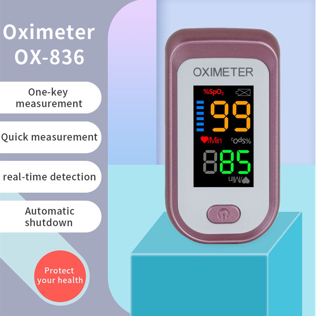 BDUN Fingertip Pulse Oximeter, Spo2 Blood Oxygen Saturation Oximeter Monitor