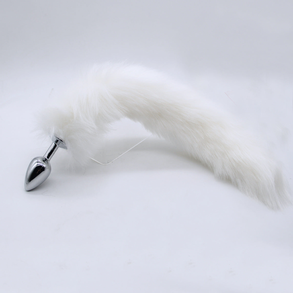 CENTEREL White Furry Tail Anal Plugs and Ears Set of Sex Toys for Men Women Couples