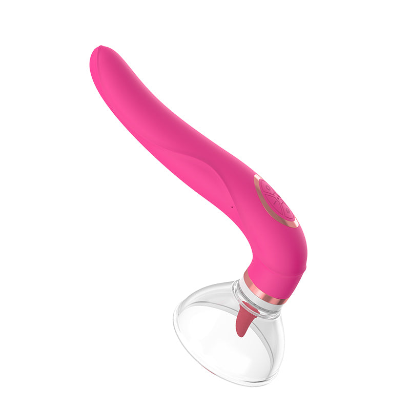 3 in 1 Vibrator with 8 Sucking Modes 5 Licking Tongue and 10 Vibrating Modes, G-spot Nipples Vagina Stimulator Adult Sex Toy for Women Couples