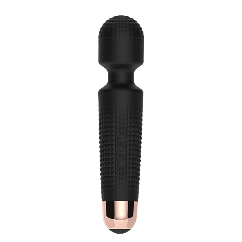 CENTEREL 20 Kinds of Frequency 5 Speed Vibrator Wireless Waterproof Massager for Women and Couples-Black