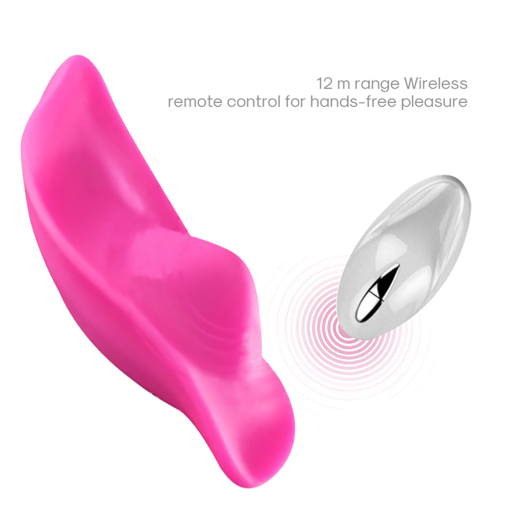 Wearable Panty Vibrator, Remote Control Clitoris G-Spot Stimulator, Adult Sex Toys for Women