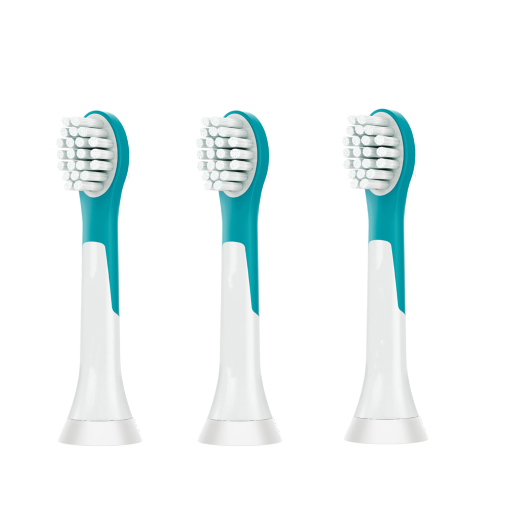 Kids Replacement Toothbrush Heads For Philips Sonicare, HX6032/94, 3-PK Compact