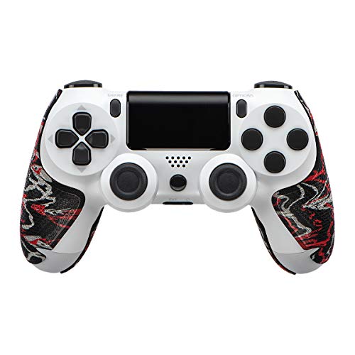 Lizard Skins DSP Controller Grip for PS4 Controllers – PS4 Gaming Grip - Playstation 4 Compatible Grip 0.5mm Thickness - PRE Cut Pieces - Easy to Install – 10 Colors (Wildfire Camo)