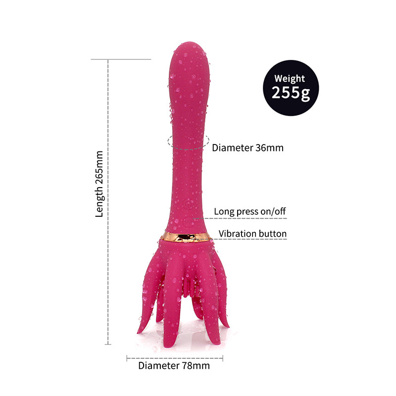 Centerel Massager Vibrating Clitoris Vibrator Breast Stimulation Double End G spot Stimulating Sex Toy