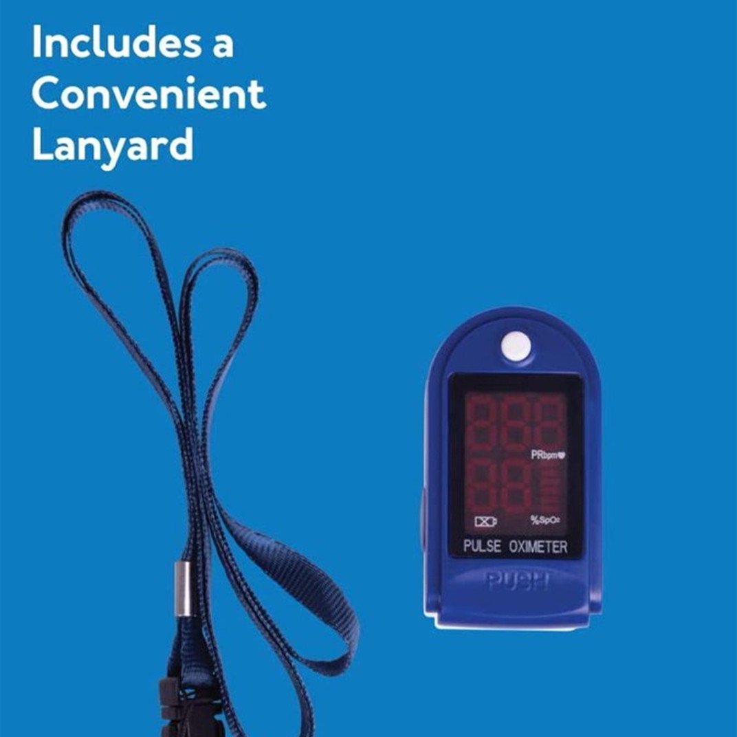 BDUN Pulse Oximeter, Portable Pulse Oximeter Portable Finger Oxygen Saturation and Pulse Rate Monitor