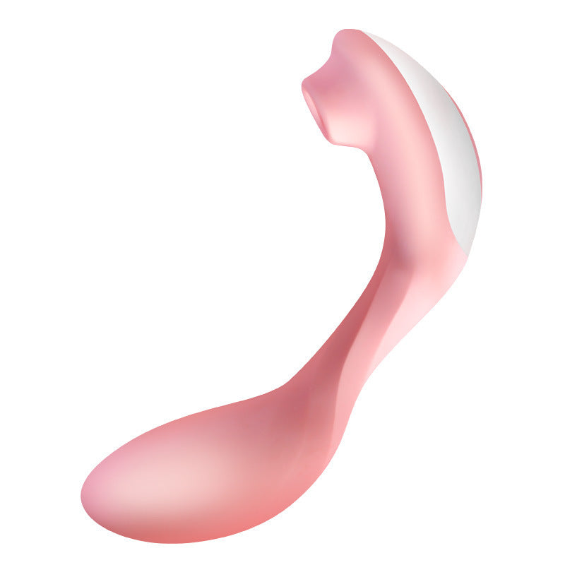 Flexible sucking vibratior foldable male and female toys with large suction